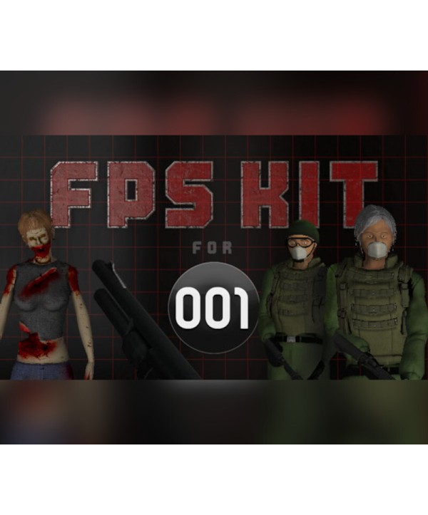 001 Game Creator - 3D FPS / Survival Horror Kit Steam Key GLOBAL